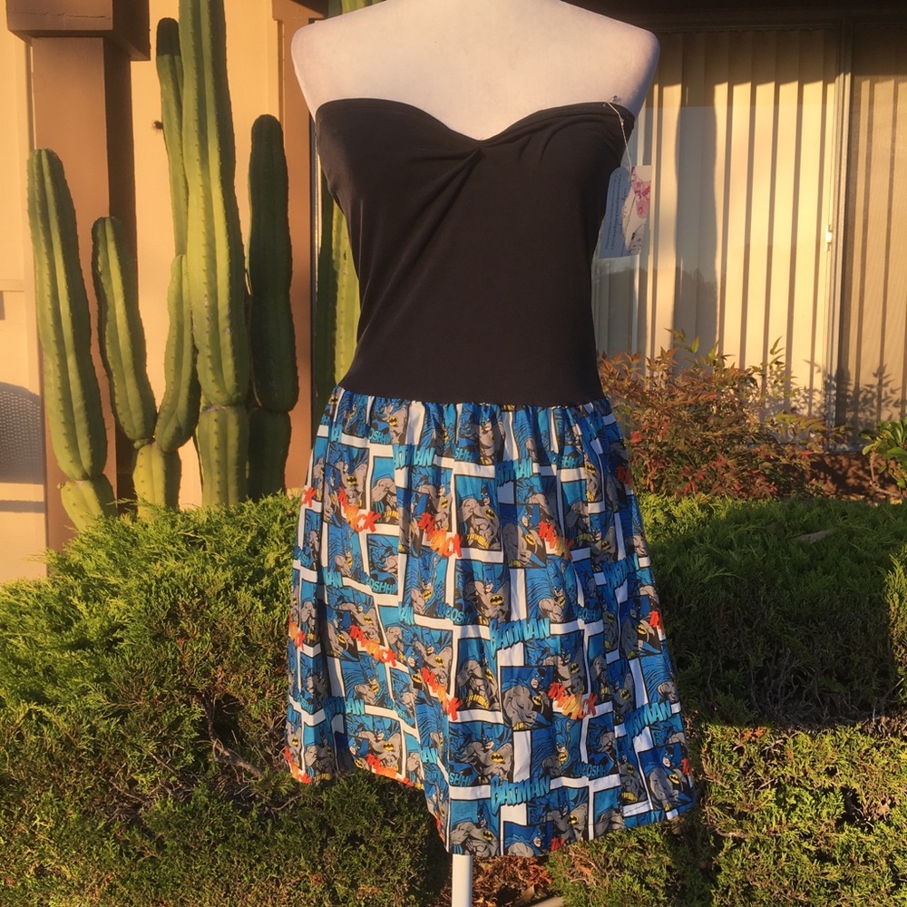 Batman tube top dress